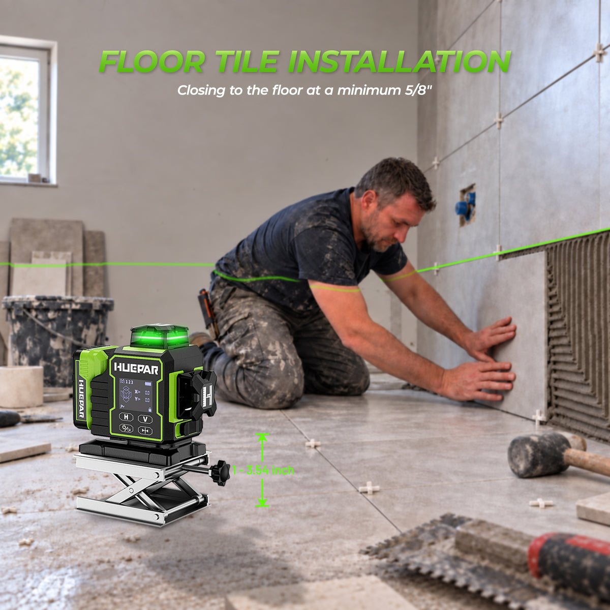 Huepar W03CG Laser Level