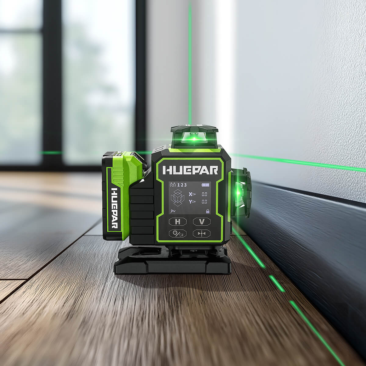 Poziomica laserowa Huepar W04CG