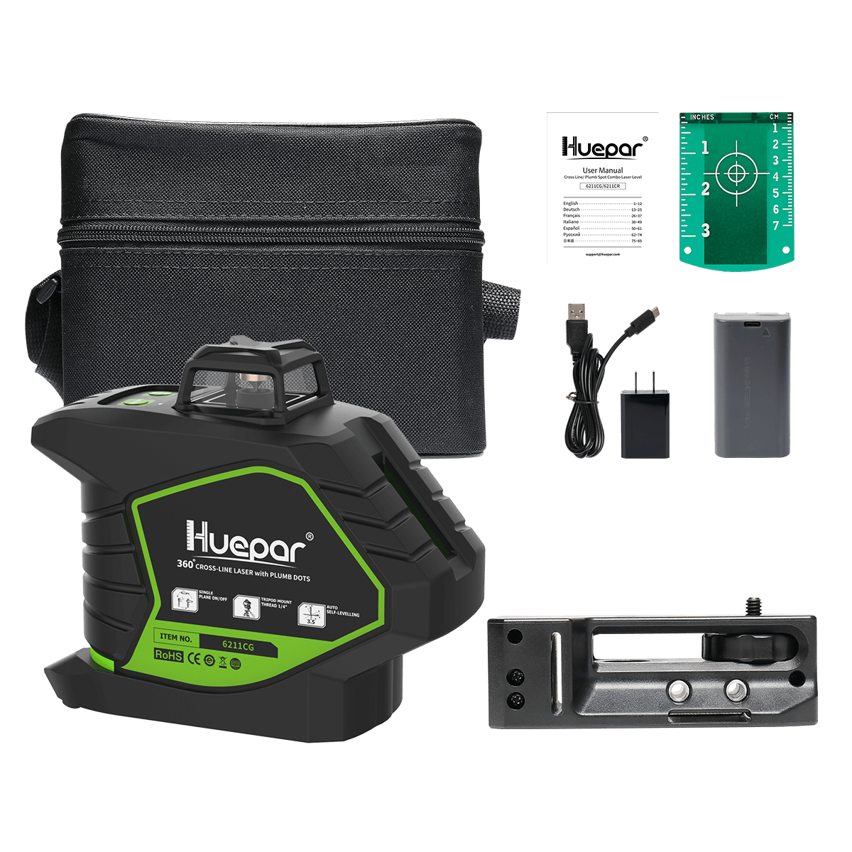 HUEPAR 6211CG HUEPAR EU - Laser Level