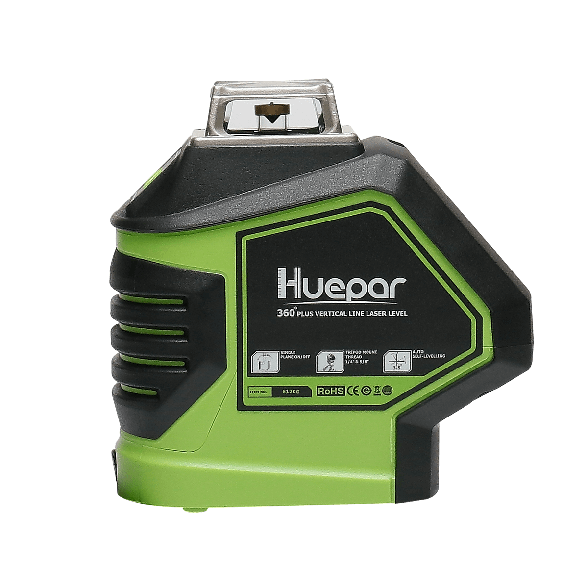 HUEPAR 621CG - Self-Leveling Green Laser Level Cross Line - Green Laser  Level with 2 Dots