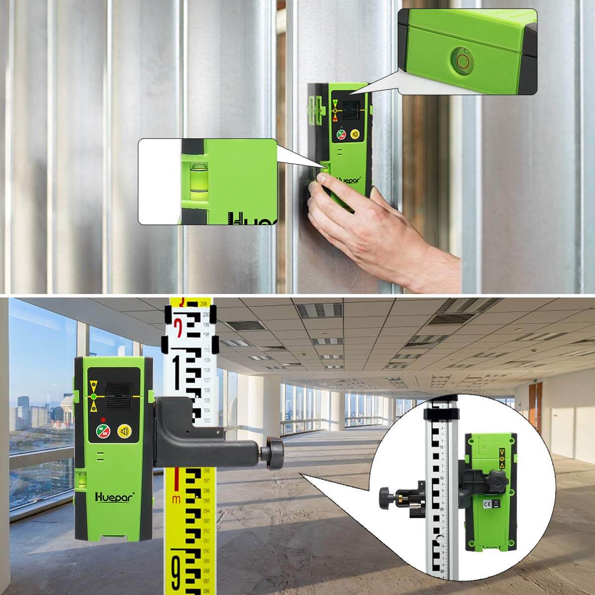 HUEPAR LR6RG - Line Laser Receiver HUEPAR EU - Laser Level