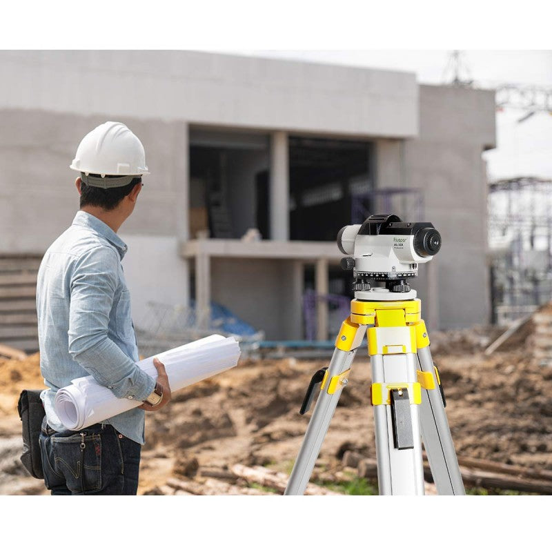 HUEPAR M3Y - 12Ft/3.7m Flat Head Heavy Duty Tripod HUEPAR EU - Laser Level