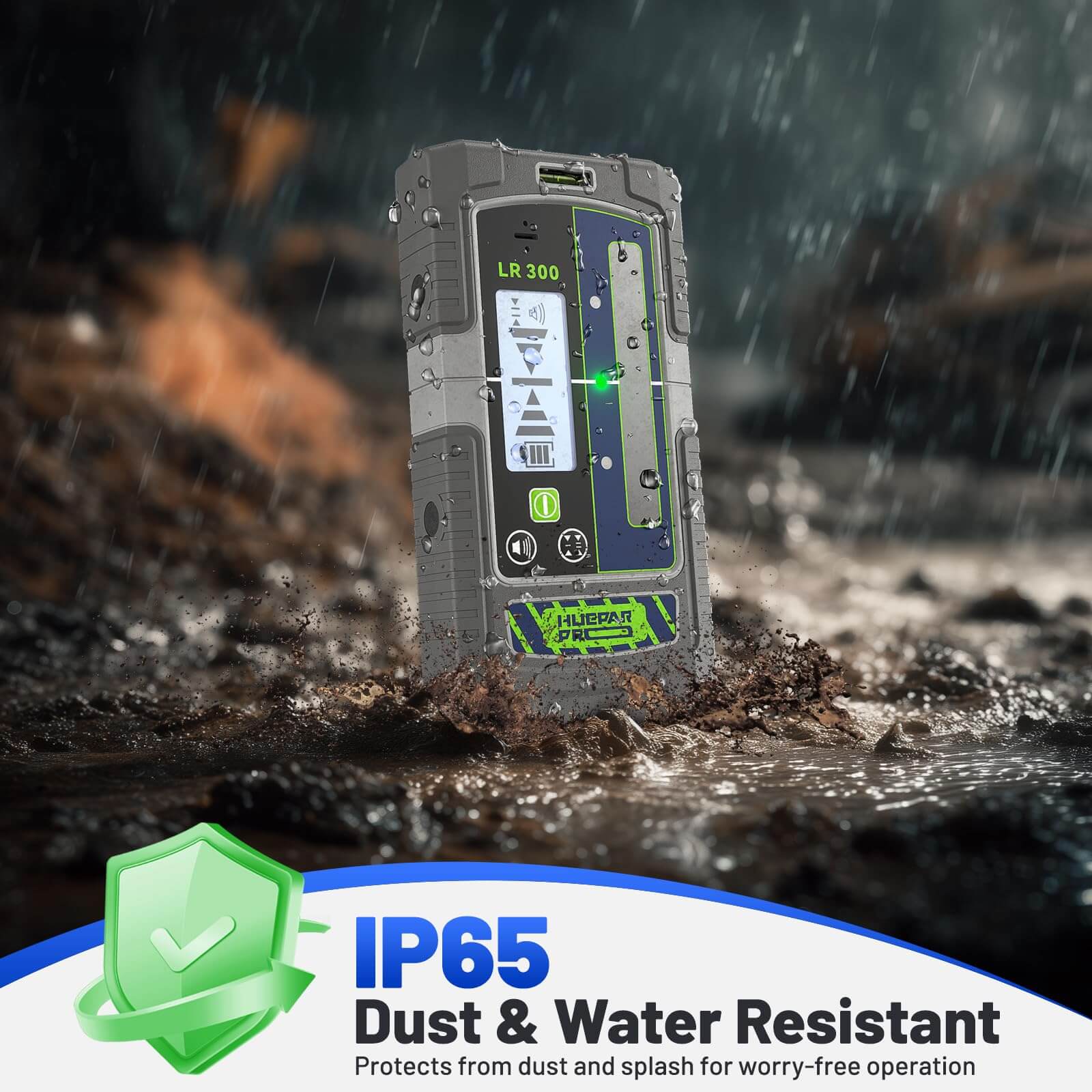 Huepar Pro LR300 - Laser Detector/Line Laser Receiver