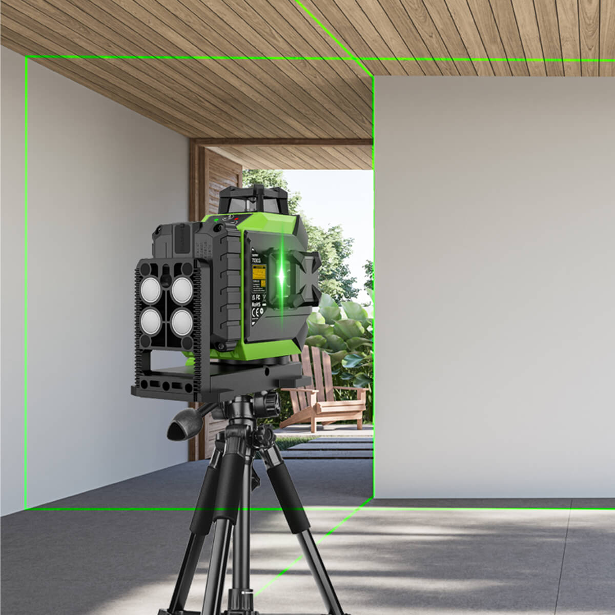 Huepar 703CG laserový nivelátor