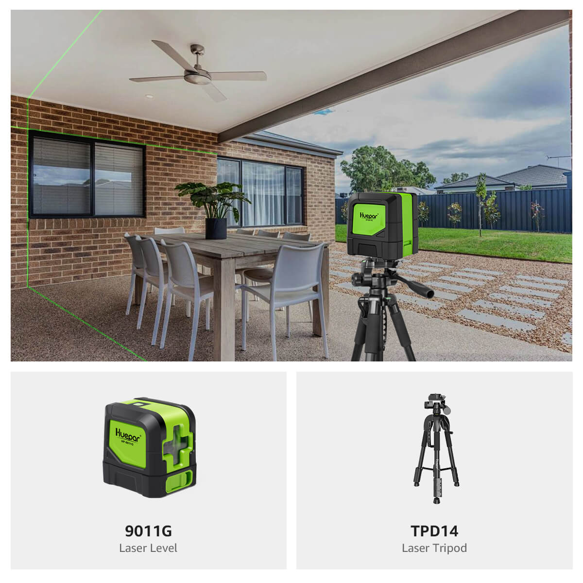 Huepar 9011G Laser Level