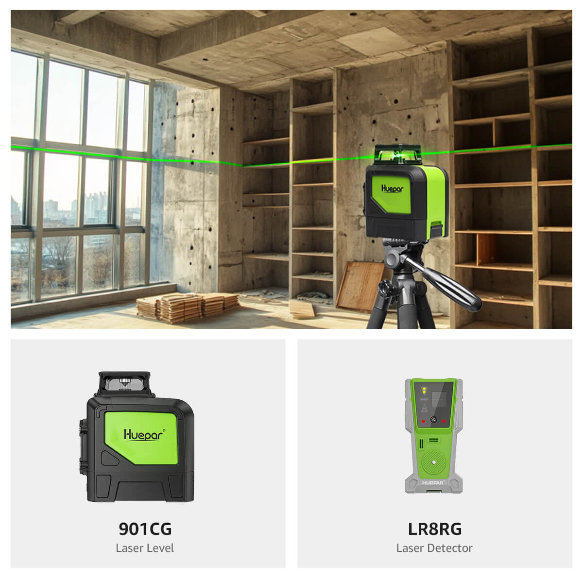 Huepar 901CG Laser Level