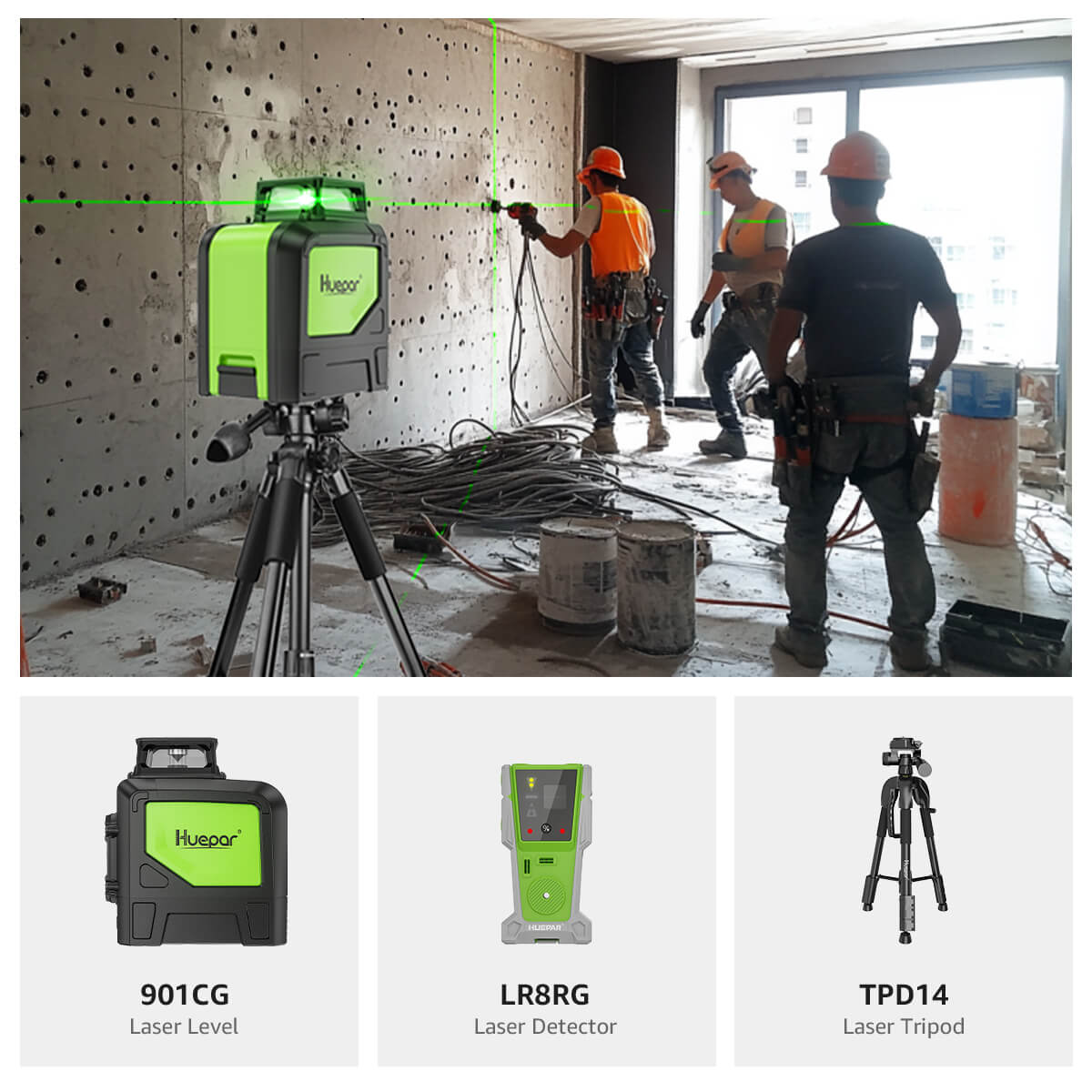 Huepar 901CG Laser Level