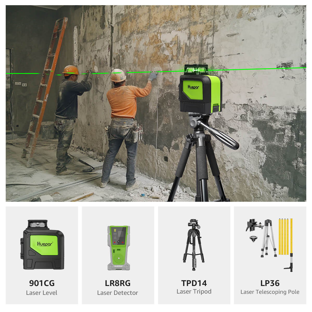 Huepar 901CG Laser Level