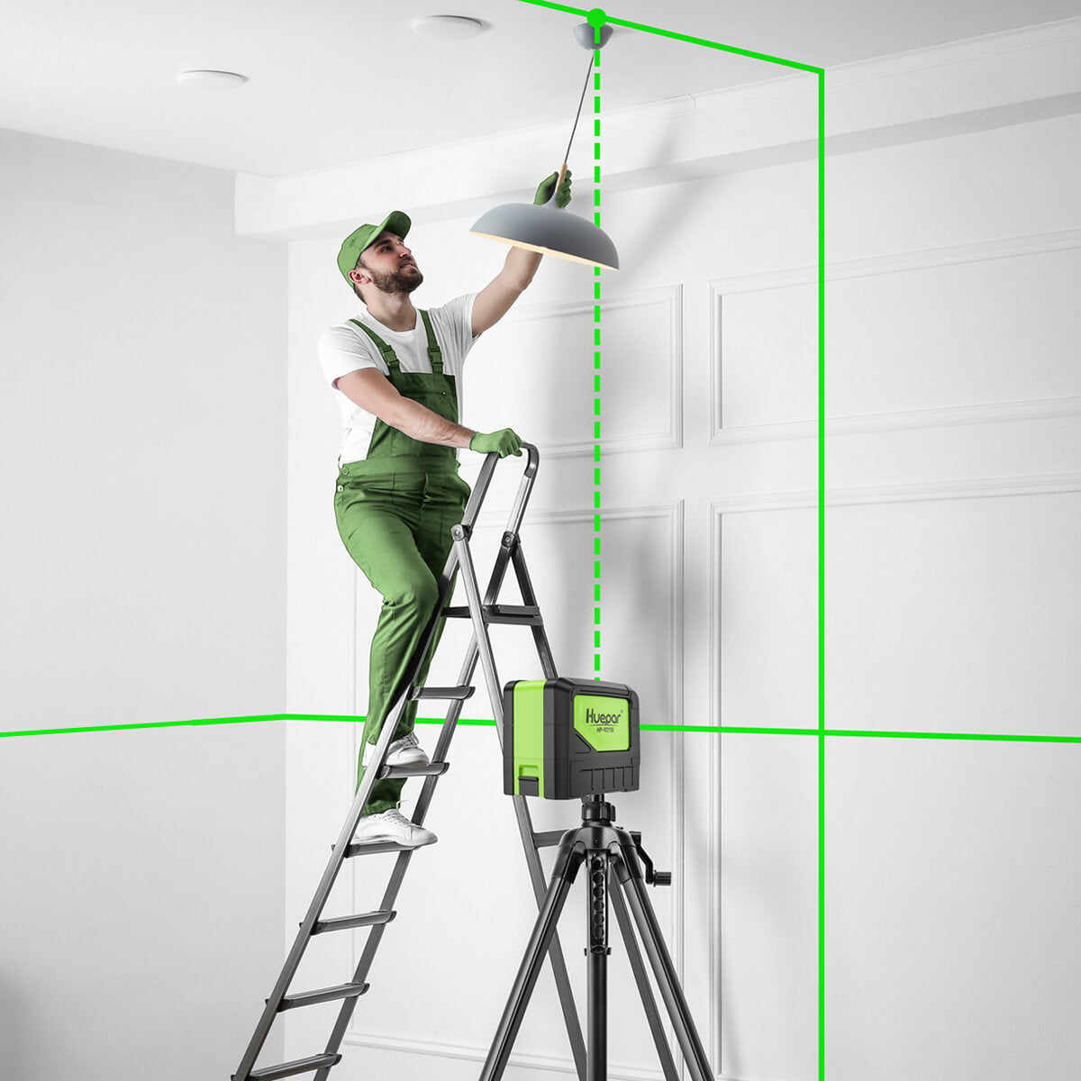 Huepar 9211G laserový nivel