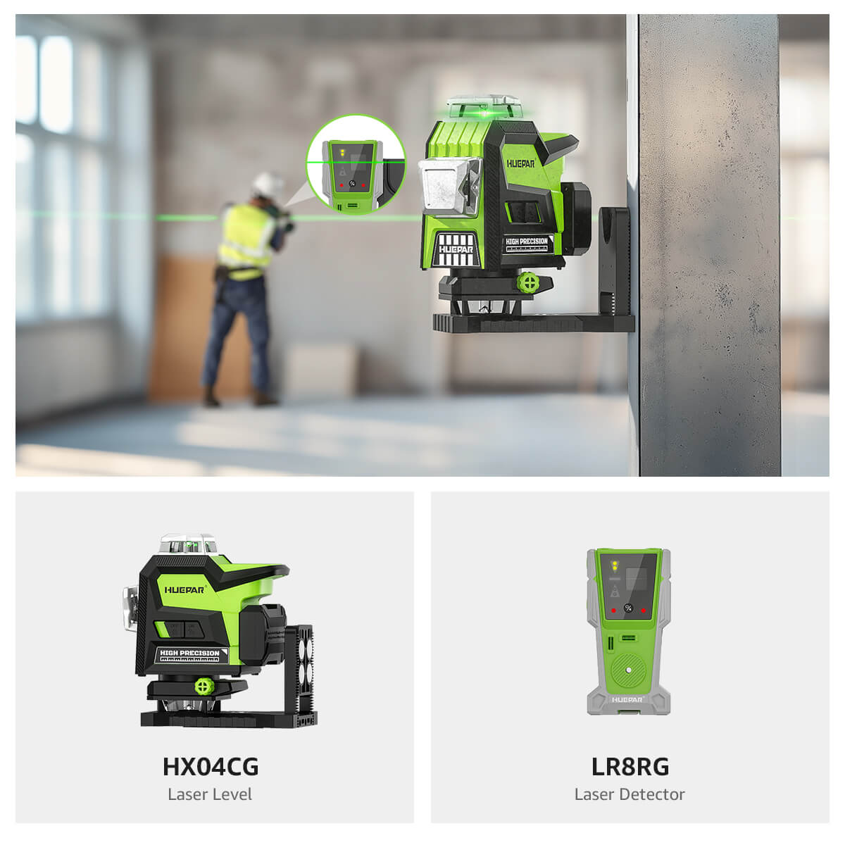 Huepar HX04CG Laserniveau