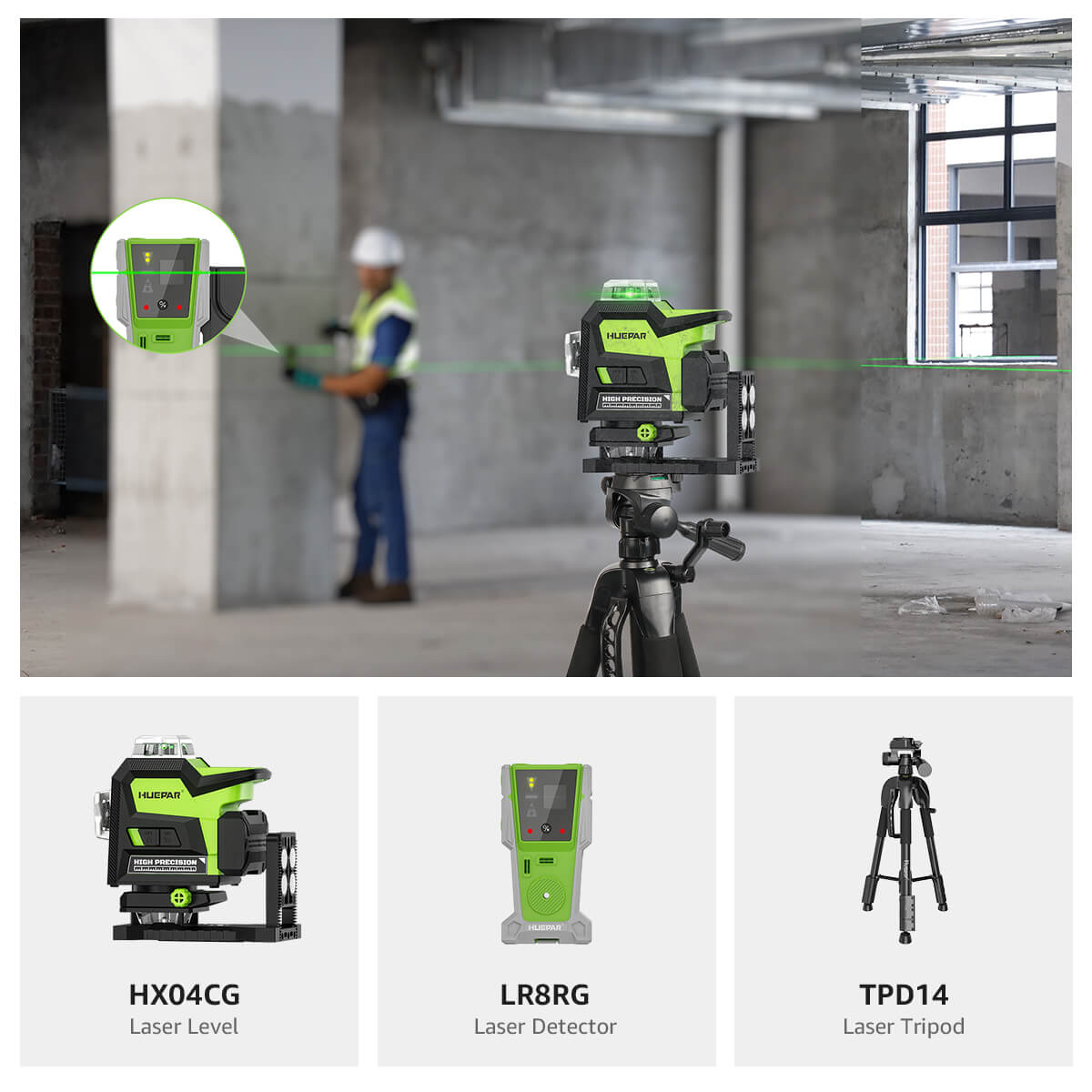 Huepar HX04CG Laserniveau