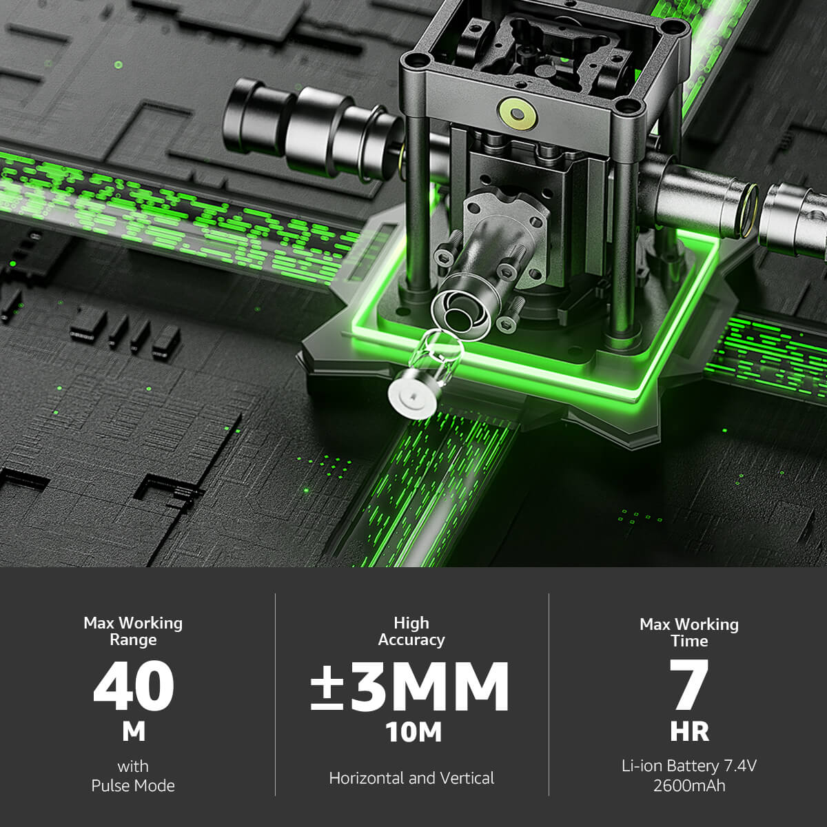 Huepar S03CG Laserniveau