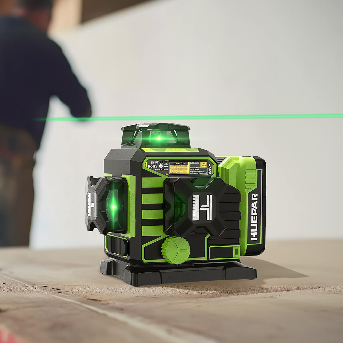 Huepar W03CG Laserwaterpas