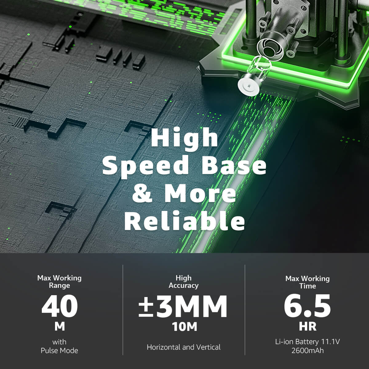 Poziomica laserowa Huepar W04CG