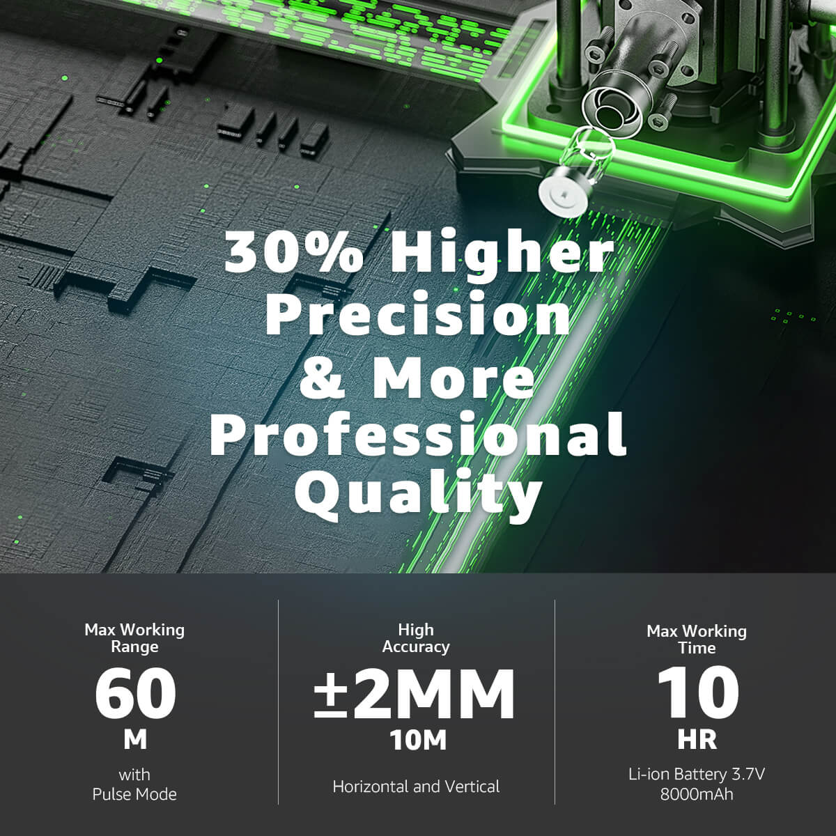 Huepar Pro ZK03CG Laserniveau