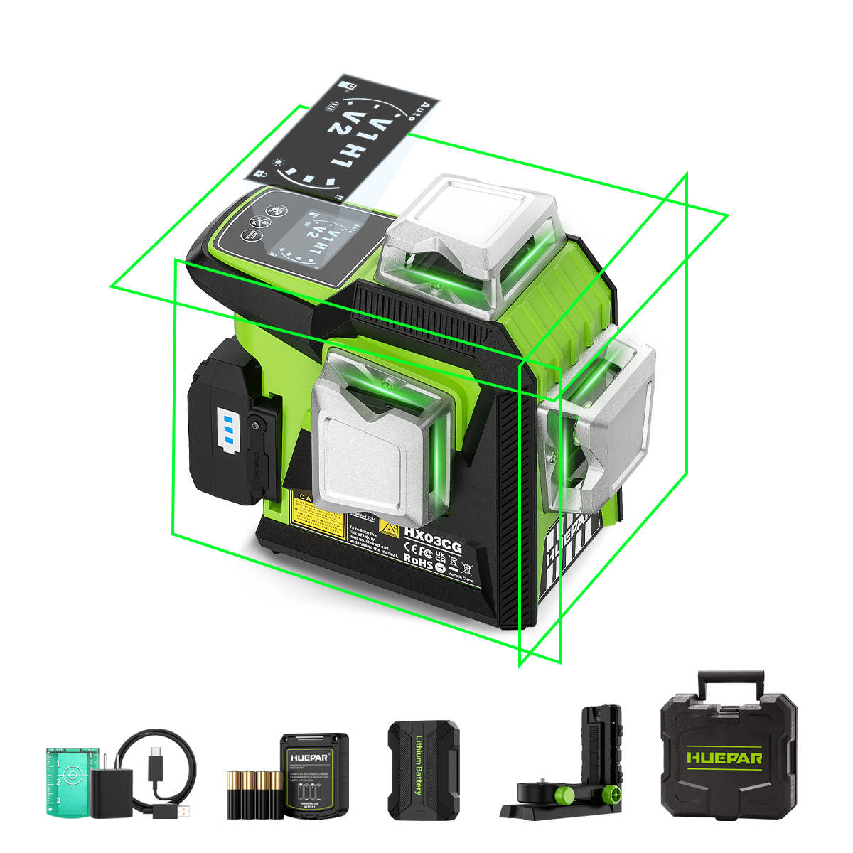 Huepar HX03CG Laser Level