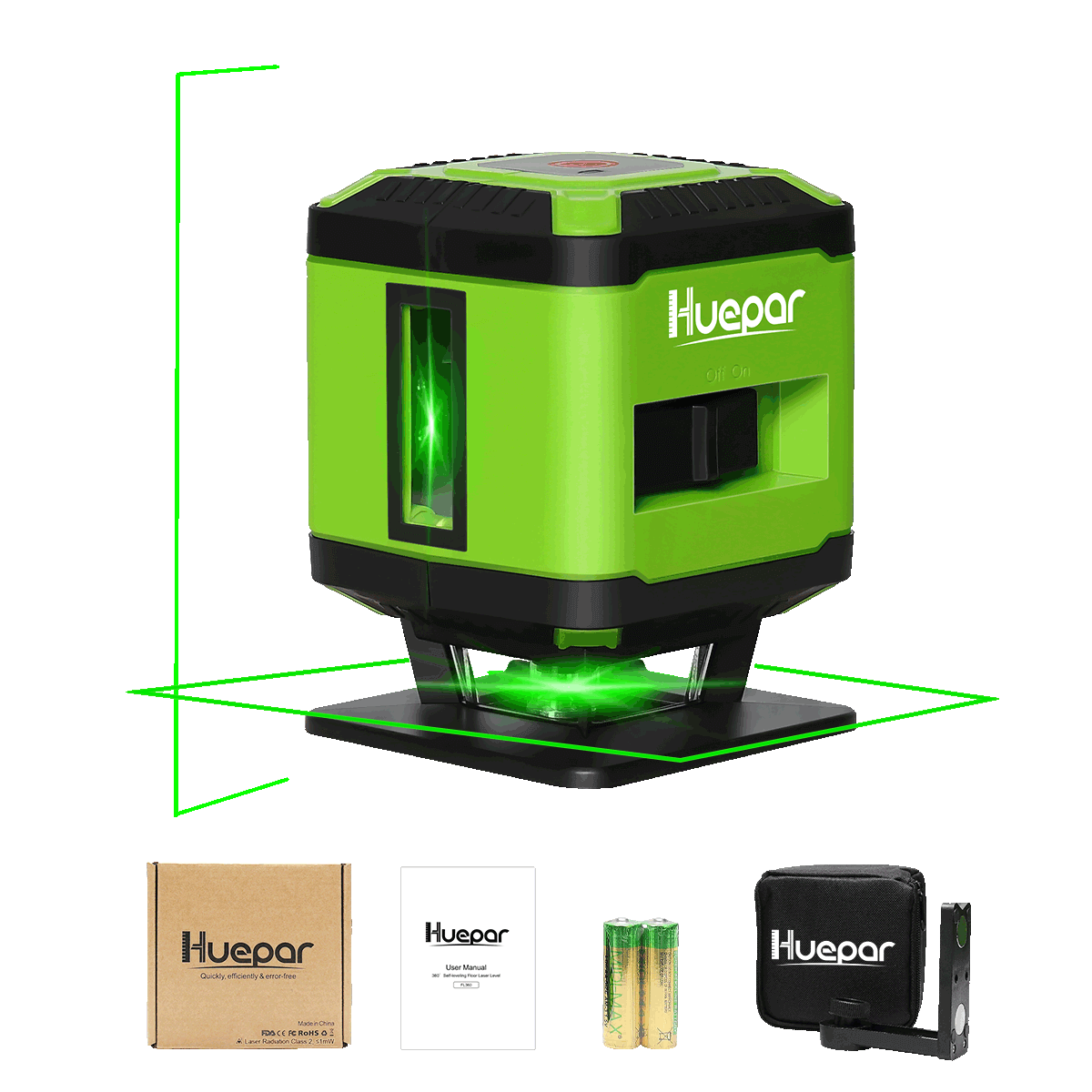 Poziomica laserowa Huepar FL360G