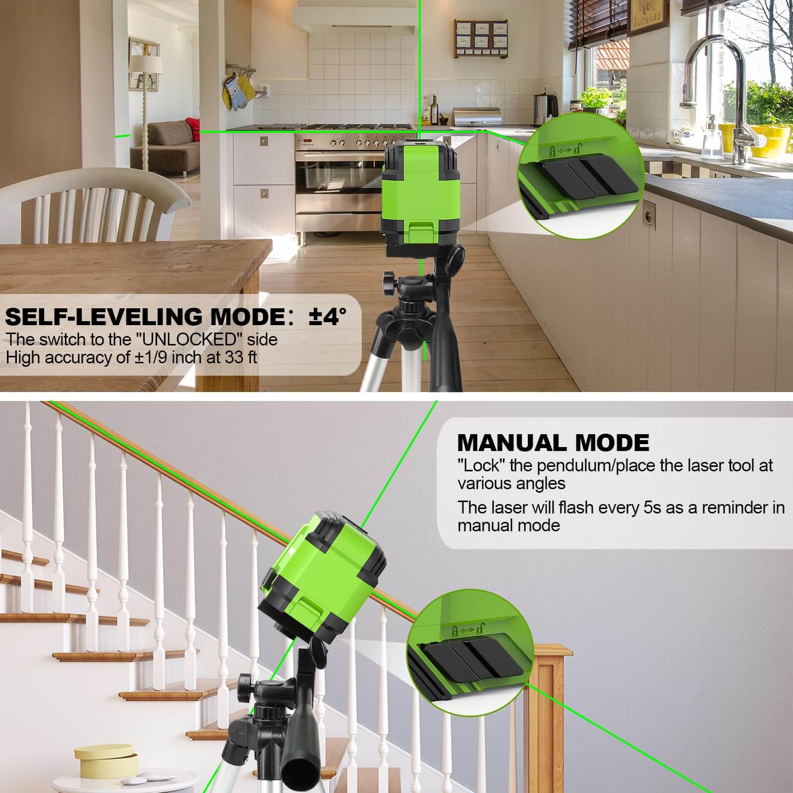 Huepar GK011DGTP Laserniveau