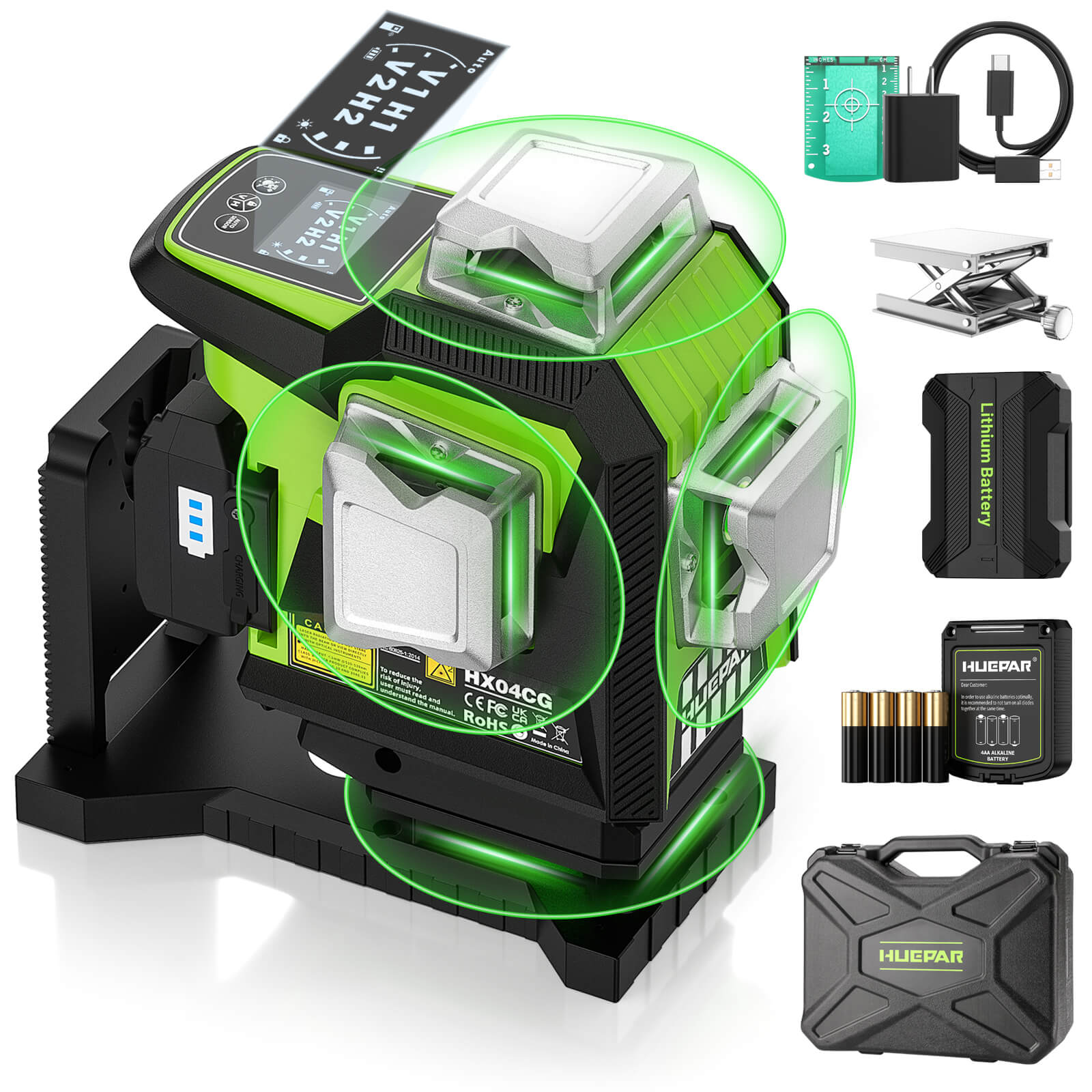 Huepar HX04CG Laserniveau