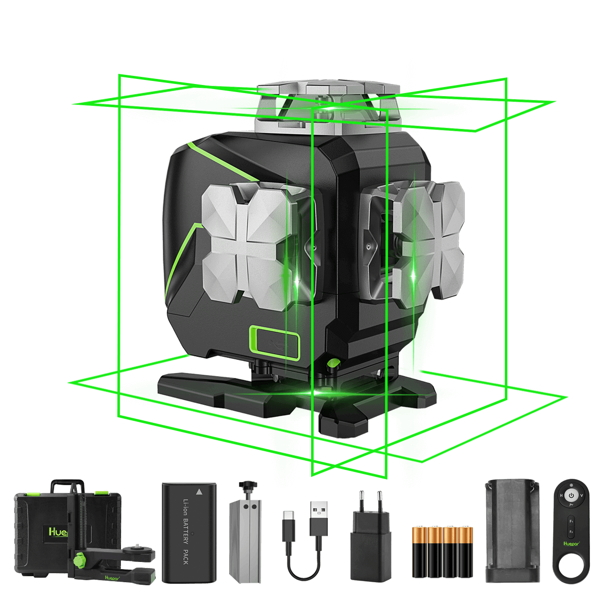 Poziomica laserowa Huepar S04CG