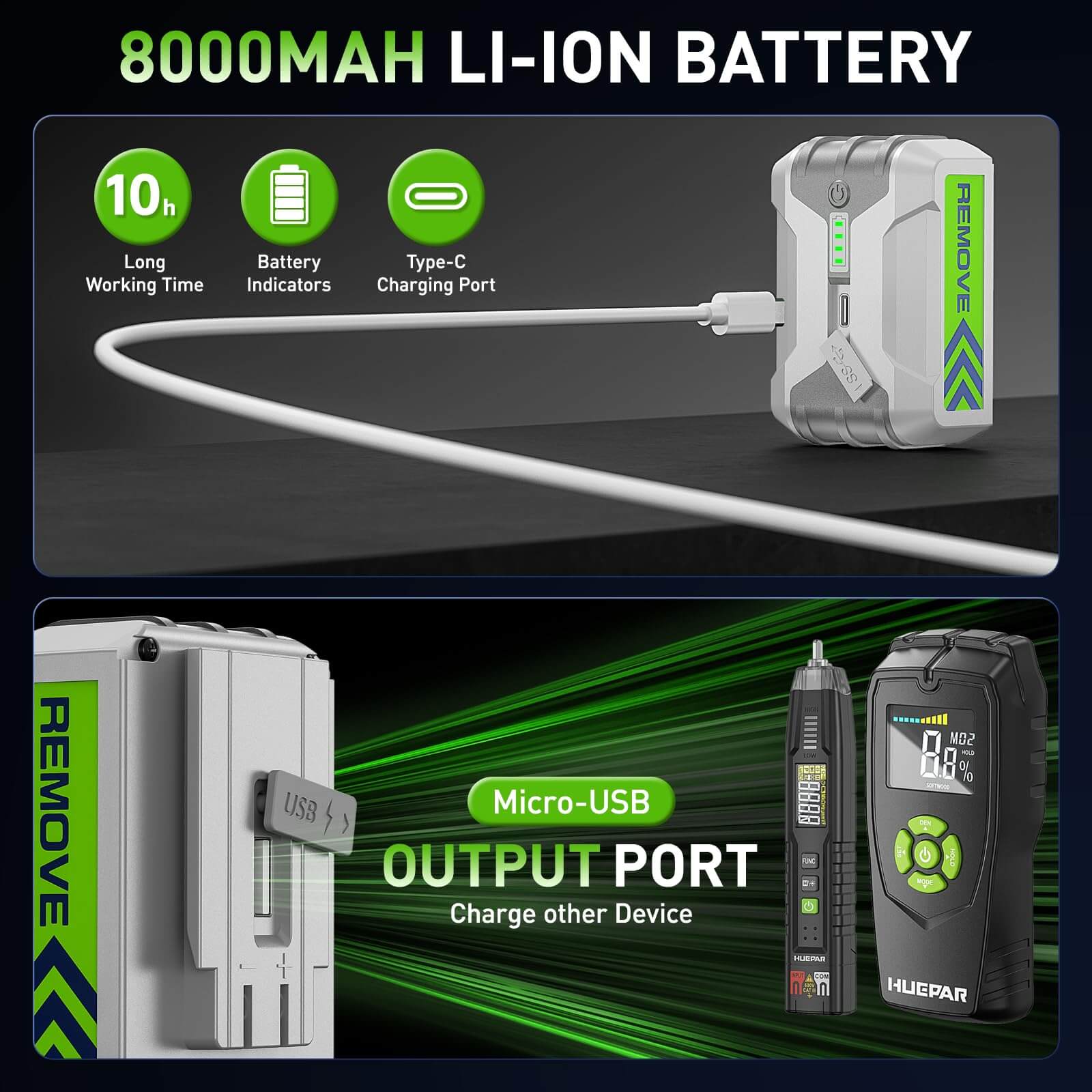 Huepar Pro ZK03CG Laserniveau