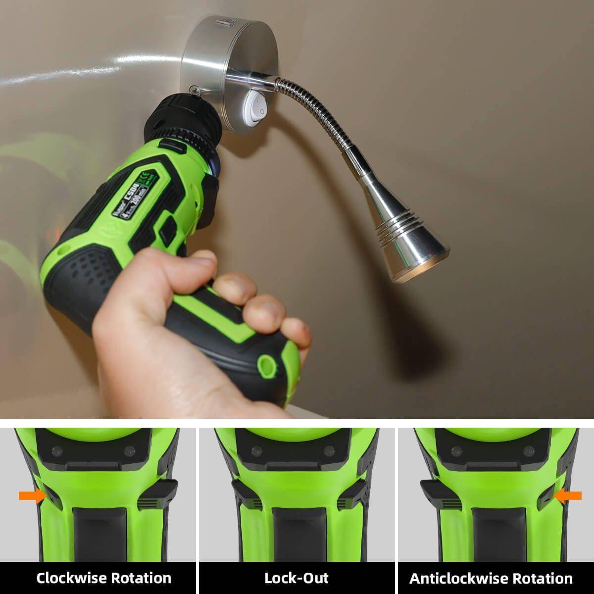 Huepar CS04 - 4V 1.5Ah Max 6Nm Electric Screwdriver Kit - HUEPAR UK