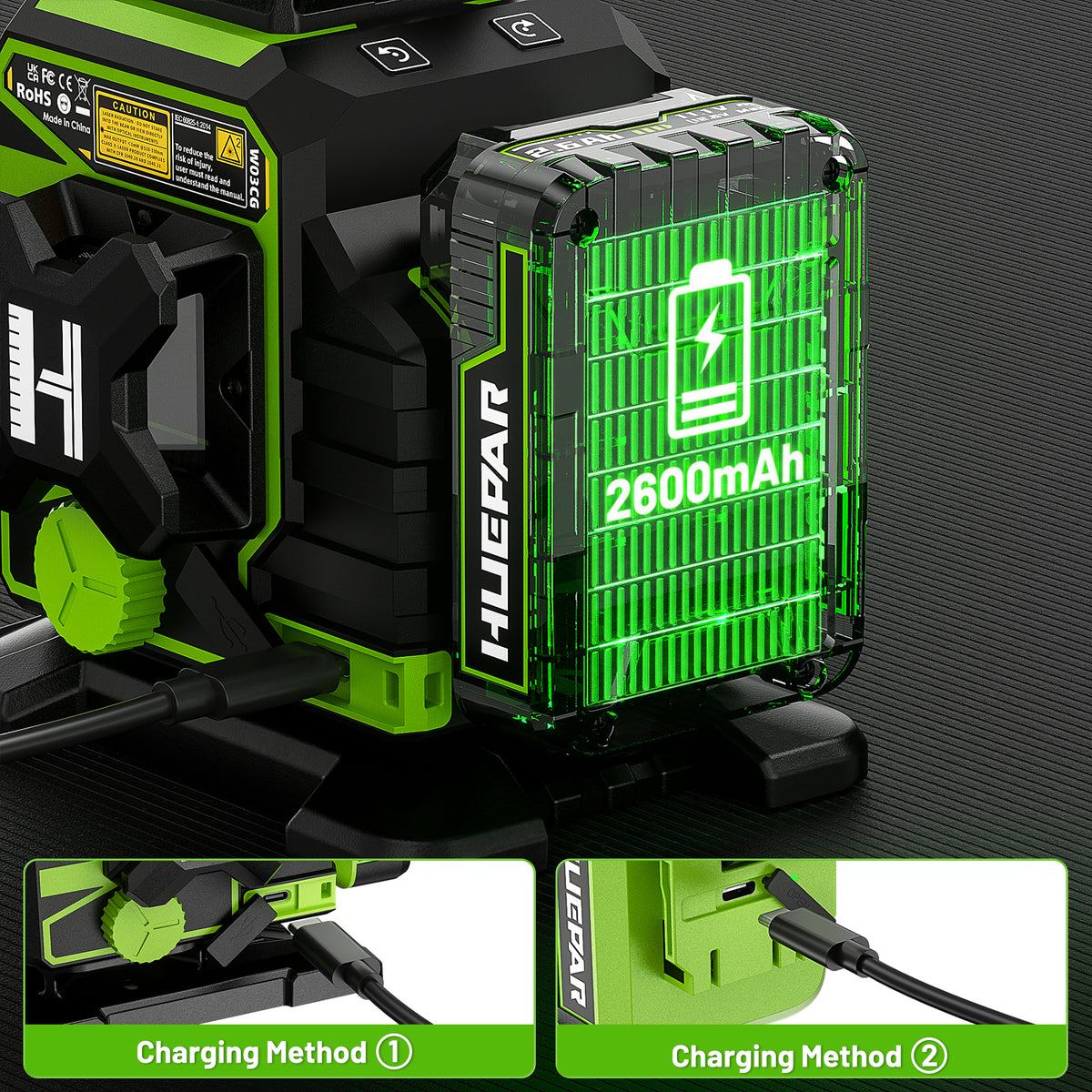Huepar W03CG Laser Level
