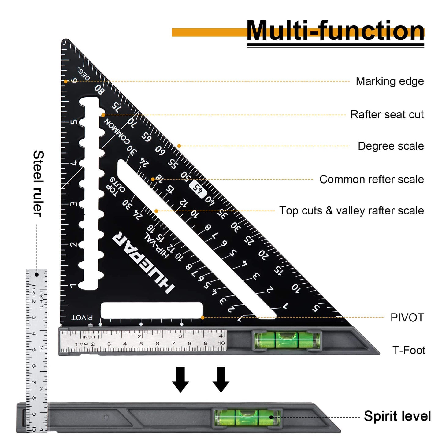 HUEPAR CS1 - Level Ruler