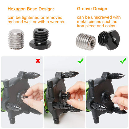 HUEPAR 1/4" -20 Female to 5/8" -11 Male HUEPAR EU - Laser Level