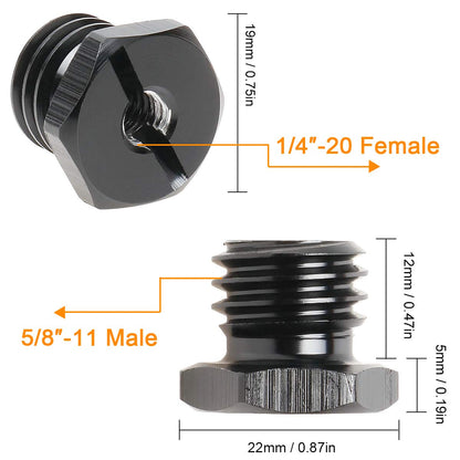 HUEPAR 1/4" -20 Female to 5/8" -11 Male HUEPAR EU - Laser Level