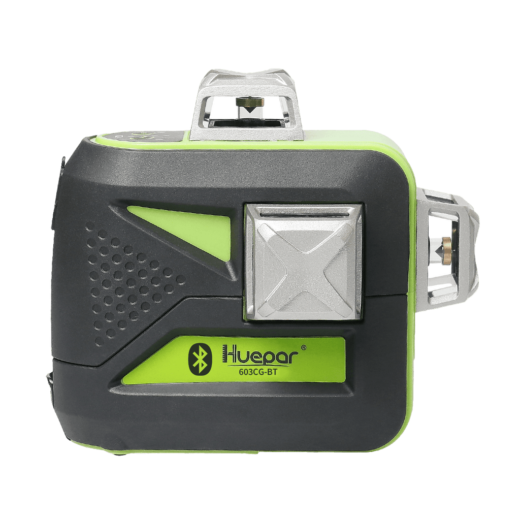 Huepar 603CG BT 3 x 360 Green Beam 3D Laser Level with Bluetooth Connectivity