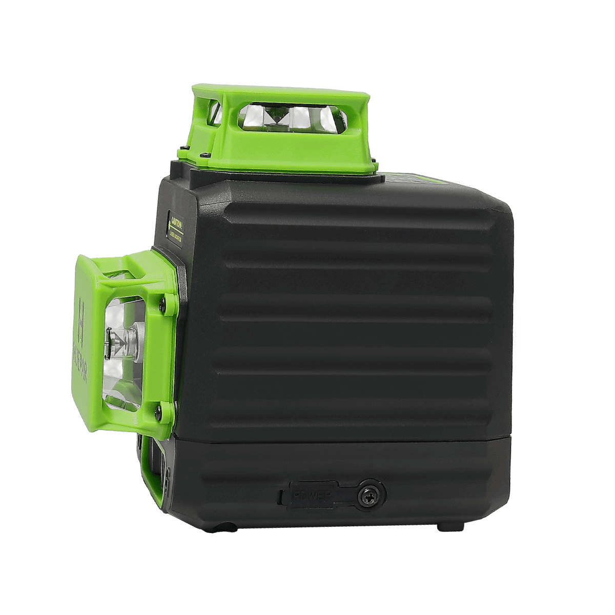 POPOMAN Laser Level Green 2x360°, Line laser rechargeable with Lithium  battery, Self Leveling, Pulsed mode, Magnetic Auxiliary Supporting Bracket,  IP54, Carry bag Include - MTM340B (Color: MTM340B)