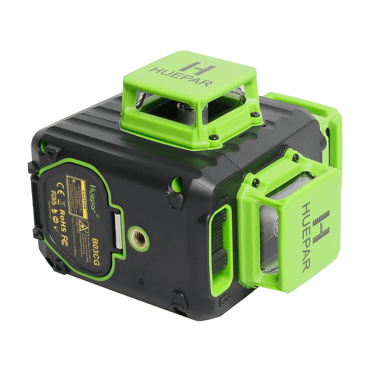 Nivel Laser Autonivelante Líneas Verde 150 Ft Rotativo De 360 Rotacion Pisos