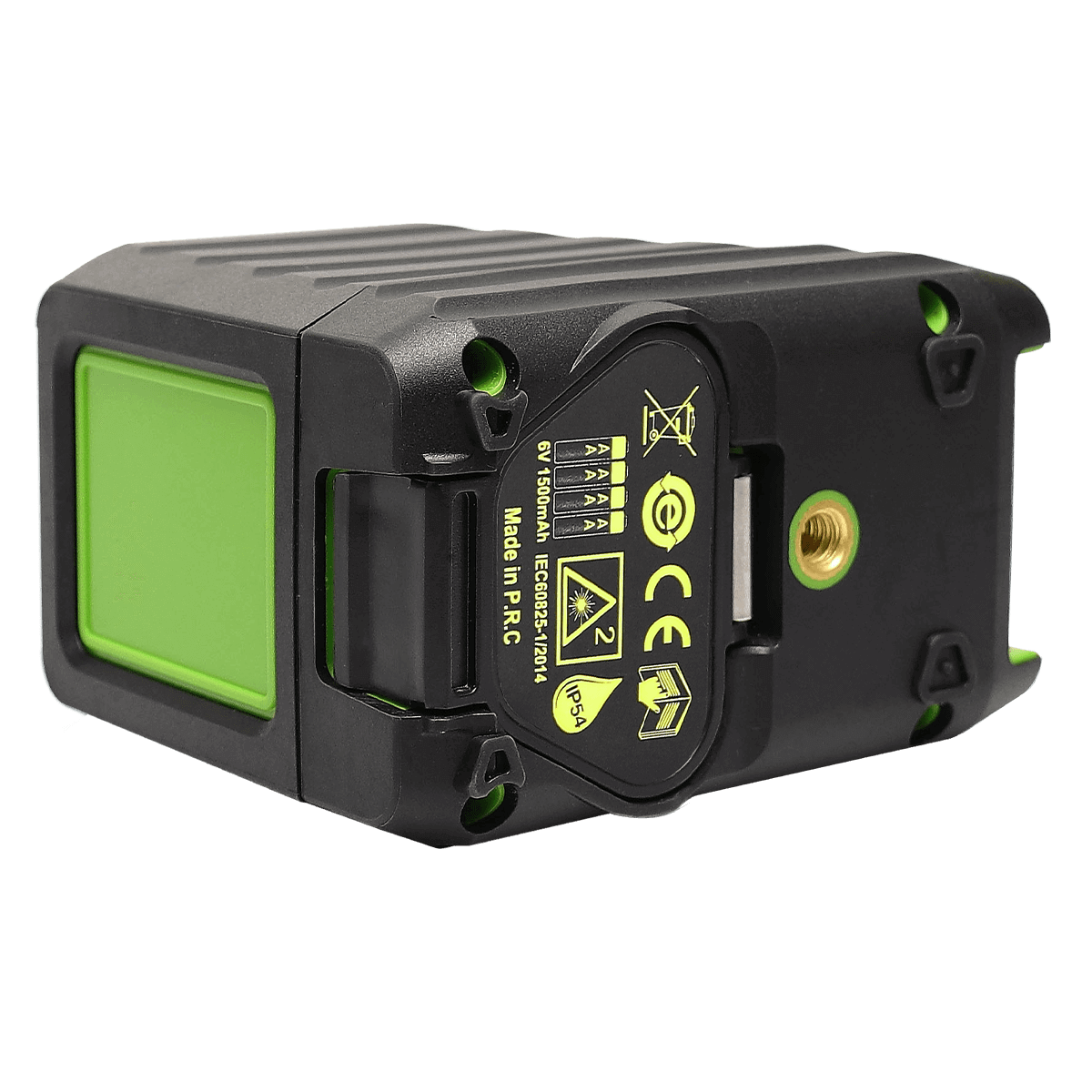 Huepar BOX1G - 45m Outdoor Green Cross Line Self-leveling Laser Level with  Vertical Beam Spread Covers of 150°