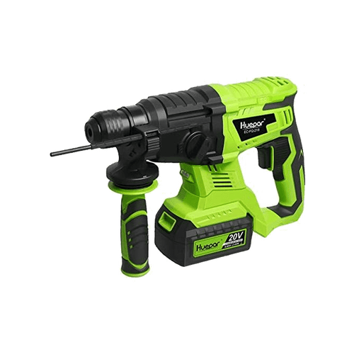 HUEPAR EC-FQ-218 - 20V Brushless Cordless SDS-Plus Rotary Hammer Drill HUEPAR EU - Laser Level