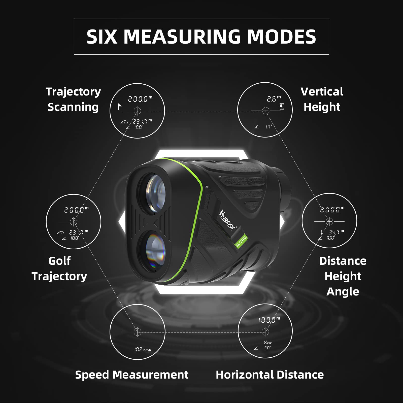 HUEPAR HLR600 - Laser Range Finder (600m) HUEPAR EU - Laser Level