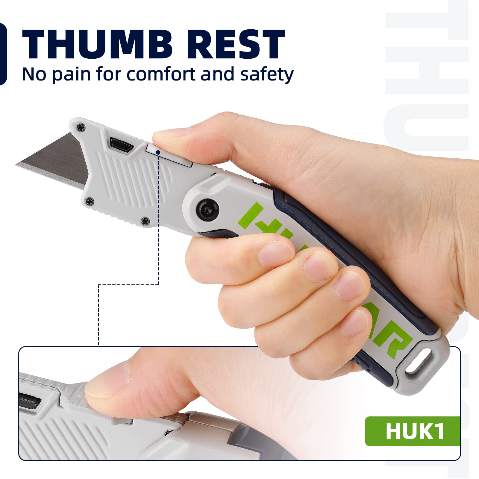 HUEPAR HUK1 - Folding Utility Knife HUEPAR EU - Laser Level