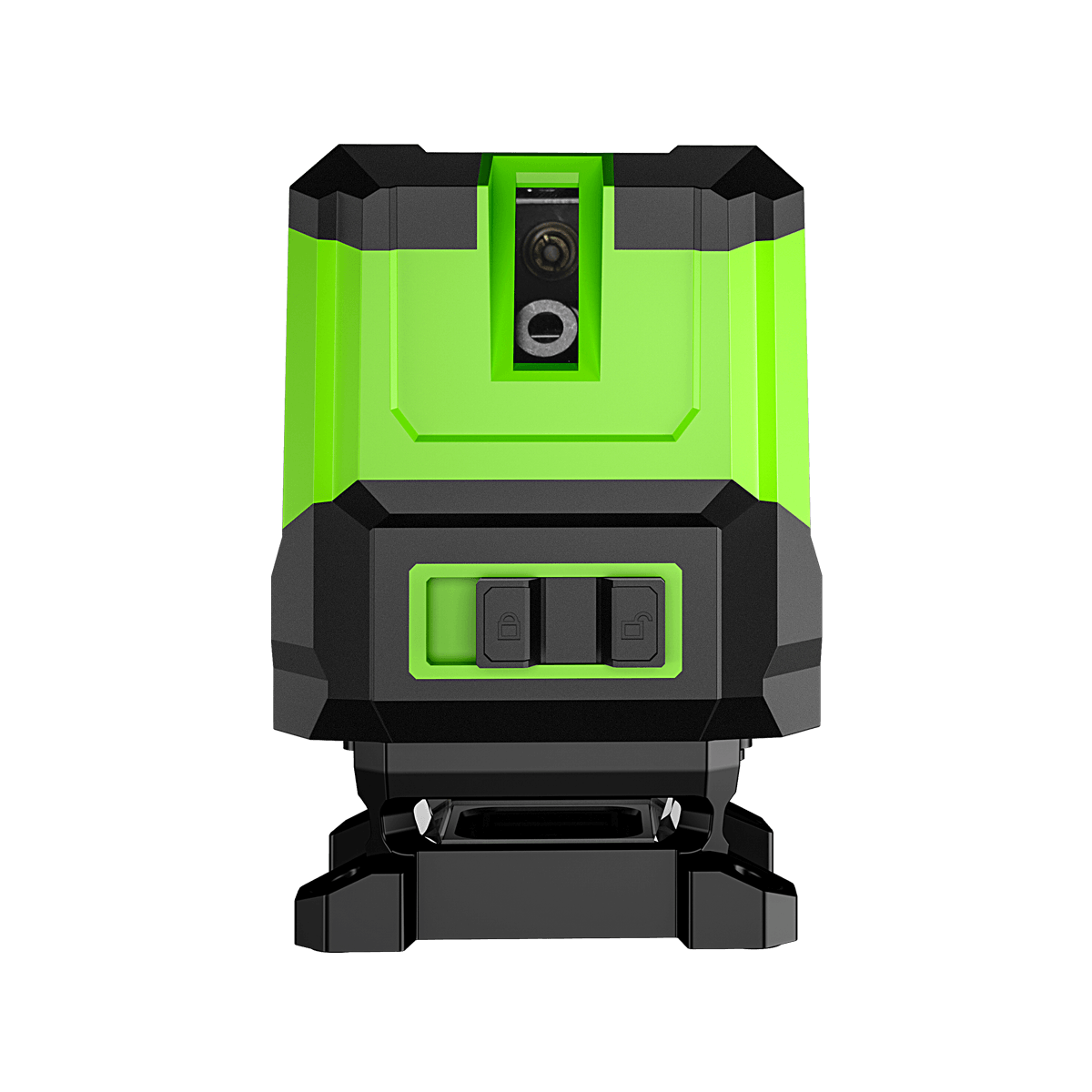  Huepar Nivel láser de línea cruzada, verde 360° horizontal y  dos líneas verticales, herramienta láser multilínea de alineación  autonivelante, batería de iones de litio con puerto de carga tipo C y