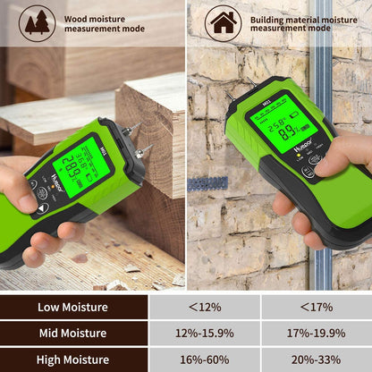 HUEPAR M01 - Digital Wood Moisture Meter HUEPAR EU - Laser Level