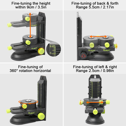 HUEPAR PV10+ Fine Tuning Bracket Laser Level Adapter HUEPAR EU - Laser Level