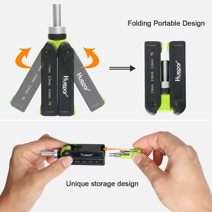 HUEPAR SD09 - 8 in 1 Screwdriver Set HUEPAR EU - Laser Level