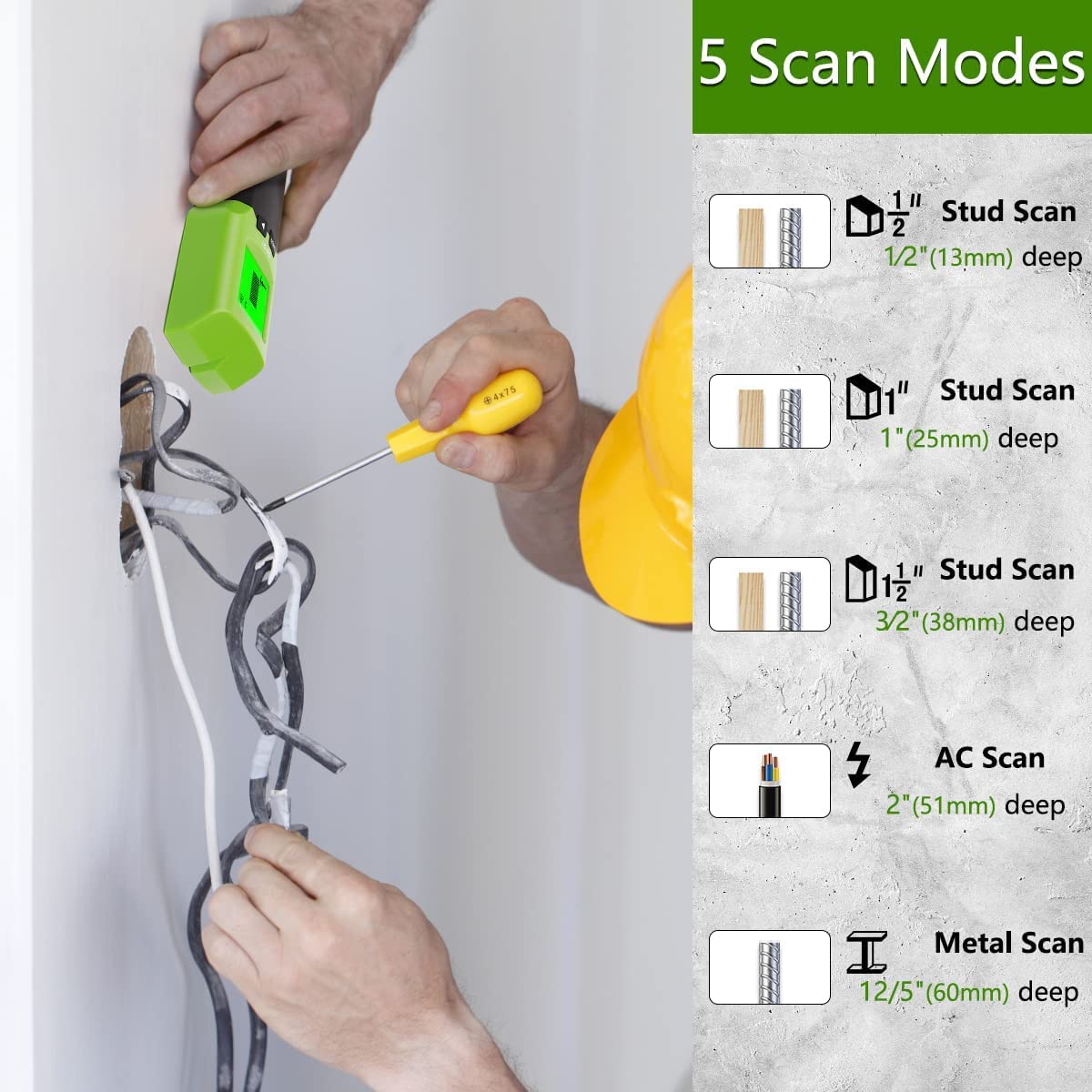 HUEPAR SF01 - Stud Finder Wall Scanner HUEPAR EU - Laser Level