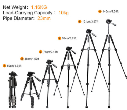 HUEPAR TPD14 - 1.43m/4.7Ft Adjustable Laser Level Tripod HUEPAR EU - Laser Level