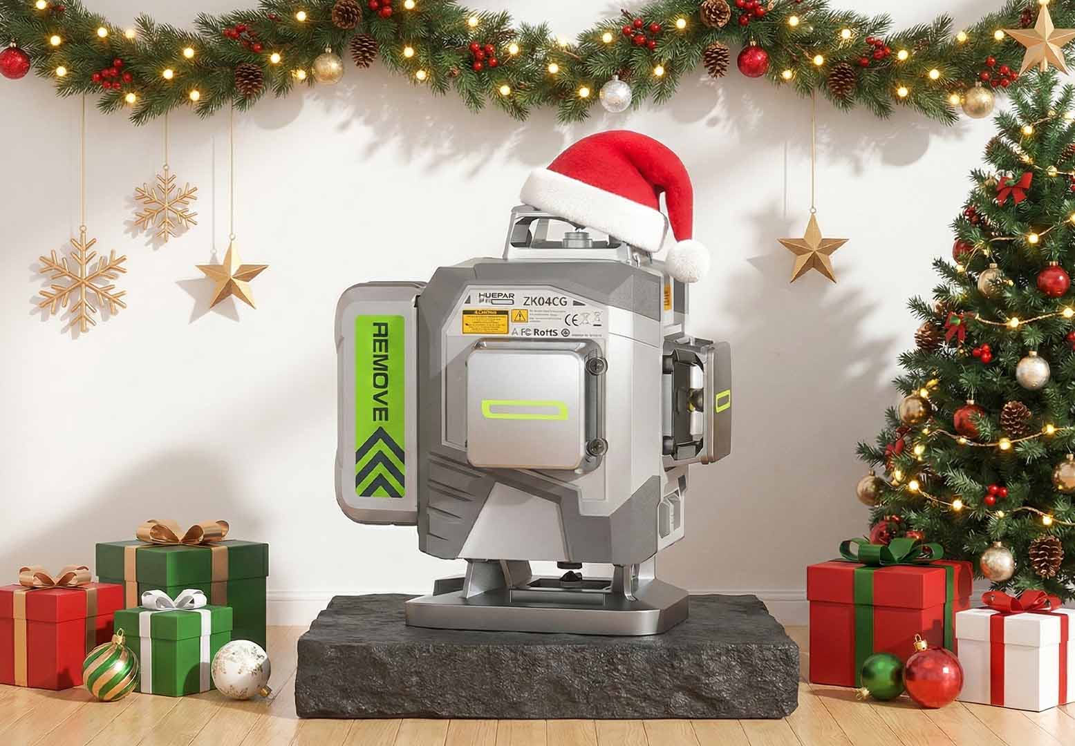 Poziomica laserowa Huepar Pro ZK04CG