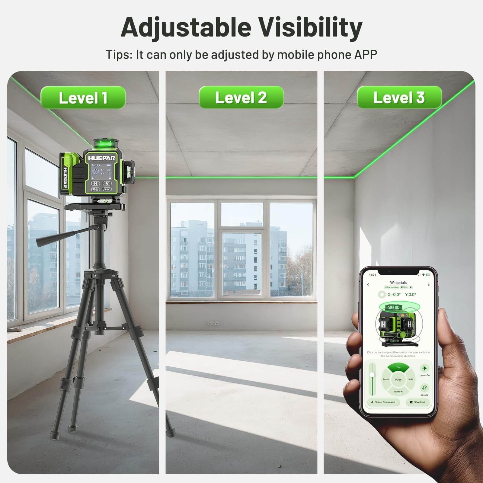 Huepar W04CG Laser Level
