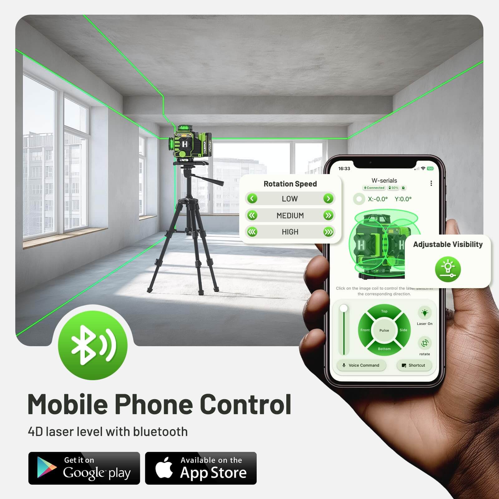 Huepar W04CG Laser Level