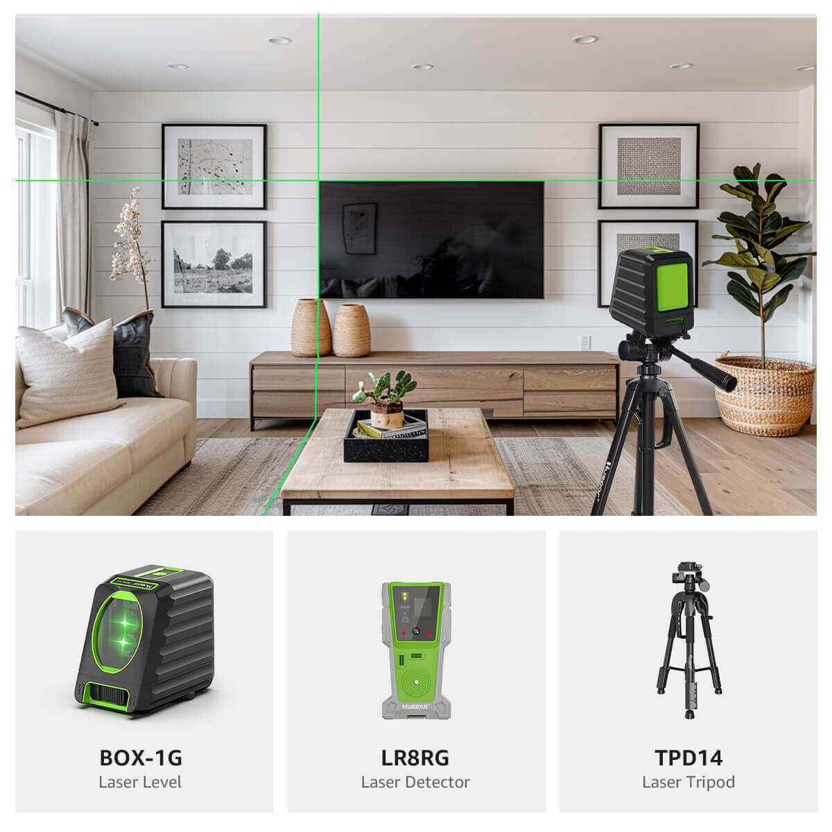 Huepar BOX1G Laser Level