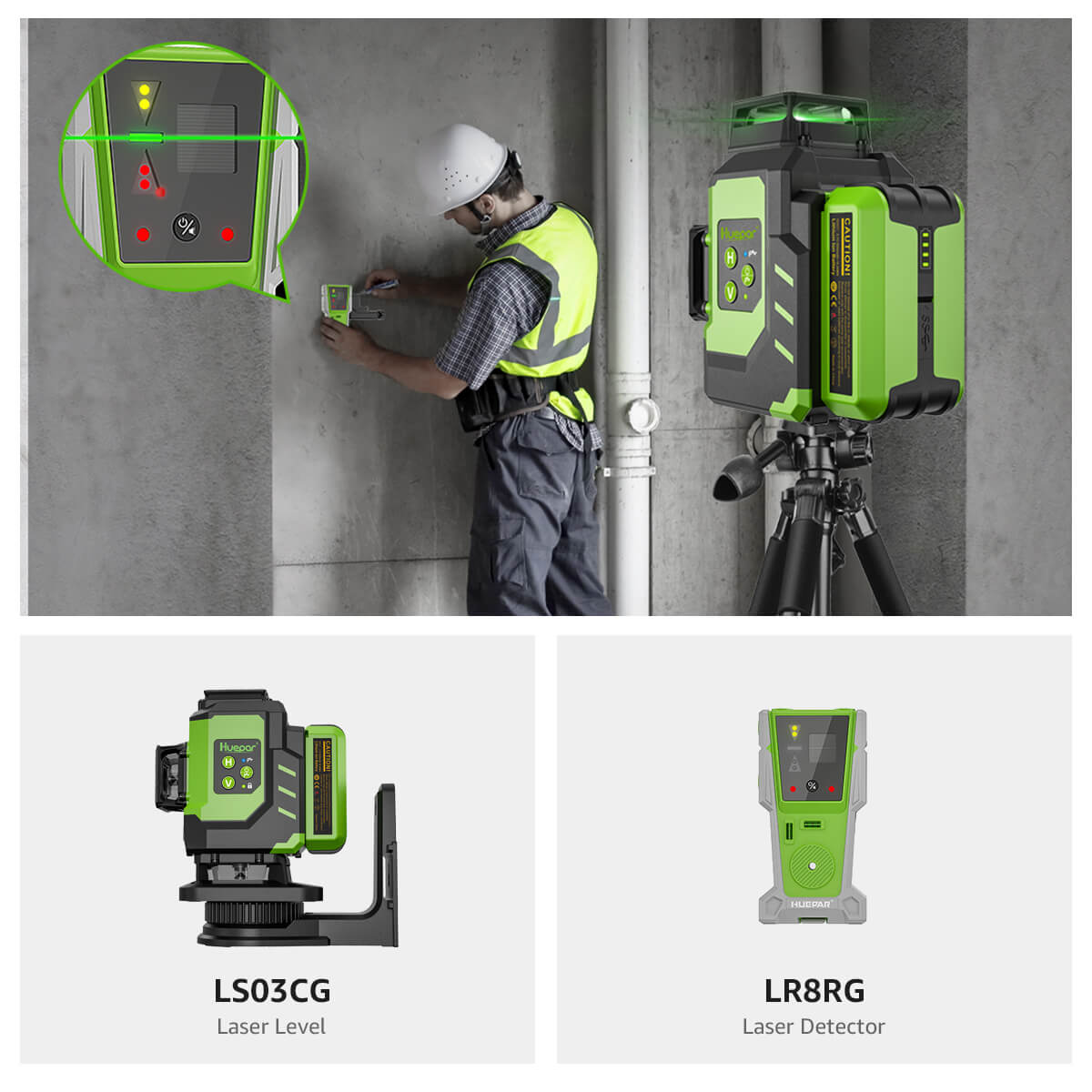 Huepar LS03CG Laser Level